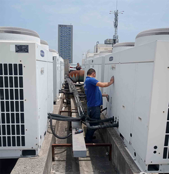 任城中央空调制热和不制冷系统维修方法